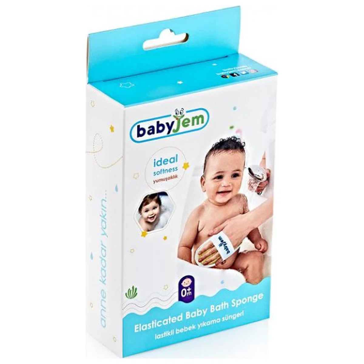 Burete de baie tip manusa BabyJem 0luni+ [2]