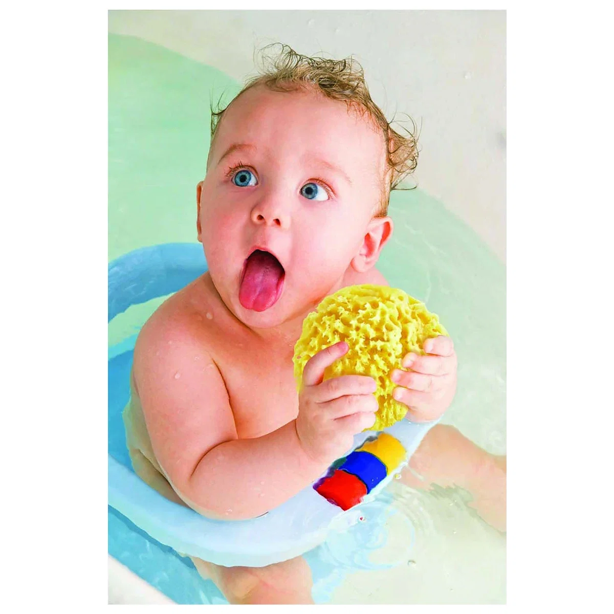 Burete natural pentru bebelusi BabyJem Sea Sponge 0 luni+ [2]