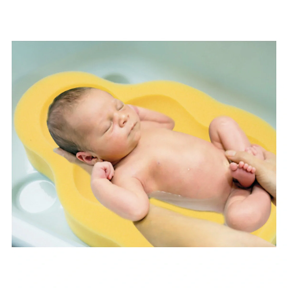 Burete suport pentru baie Galben BabyJem 0luni + [2]