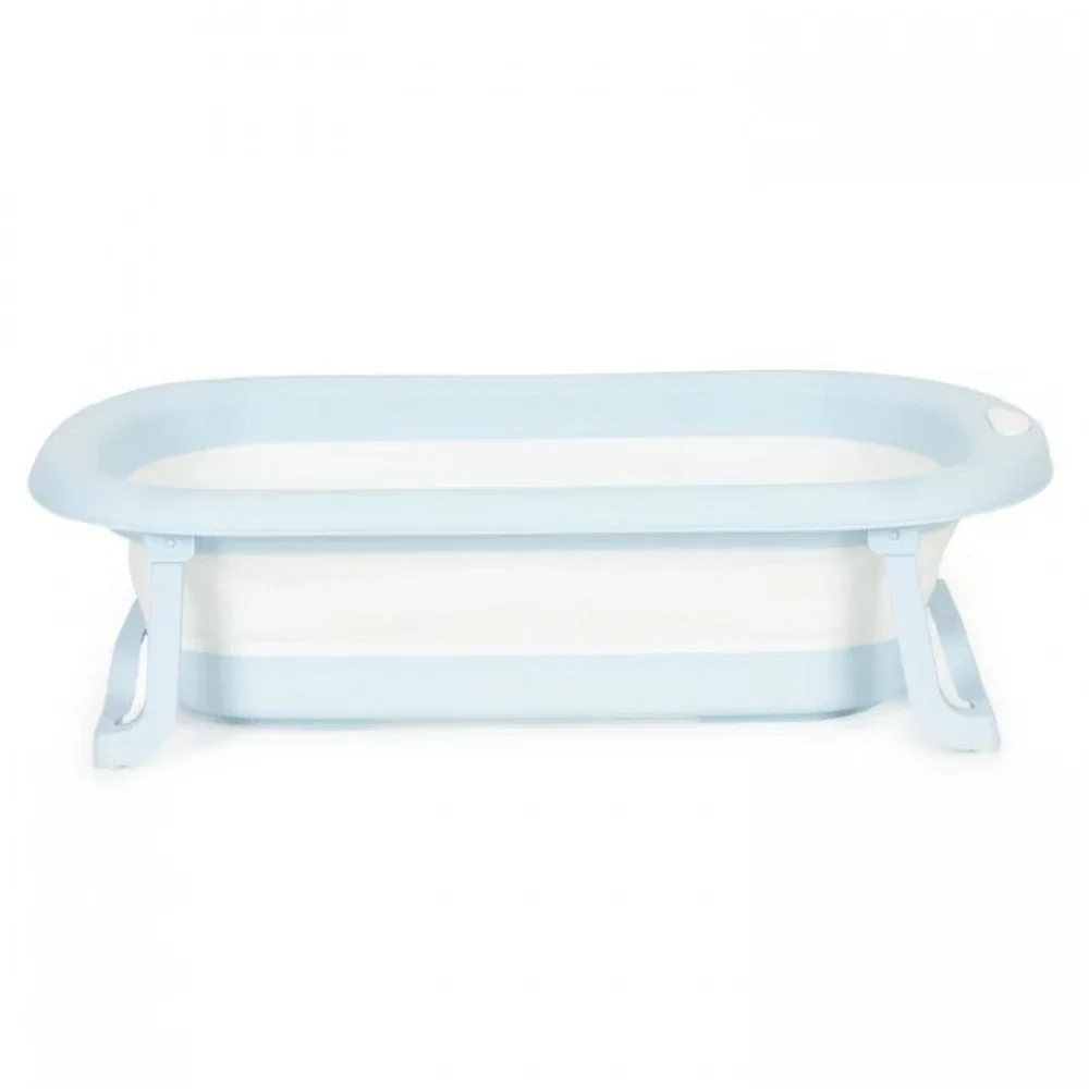 Cadita de baie pliabila cu dop de scurgere, Ecotoys - Gri [1]