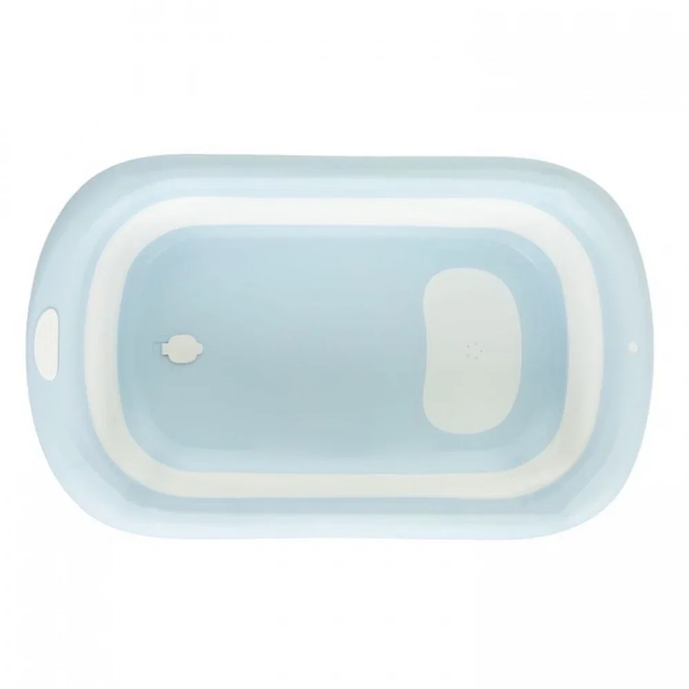 Cadita de baie pliabila cu dop de scurgere, Ecotoys - Gri [5]