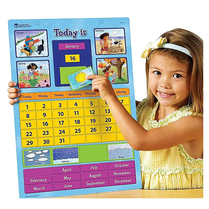 Calendar educativ magnetic Learning Resources 8 ani [1]