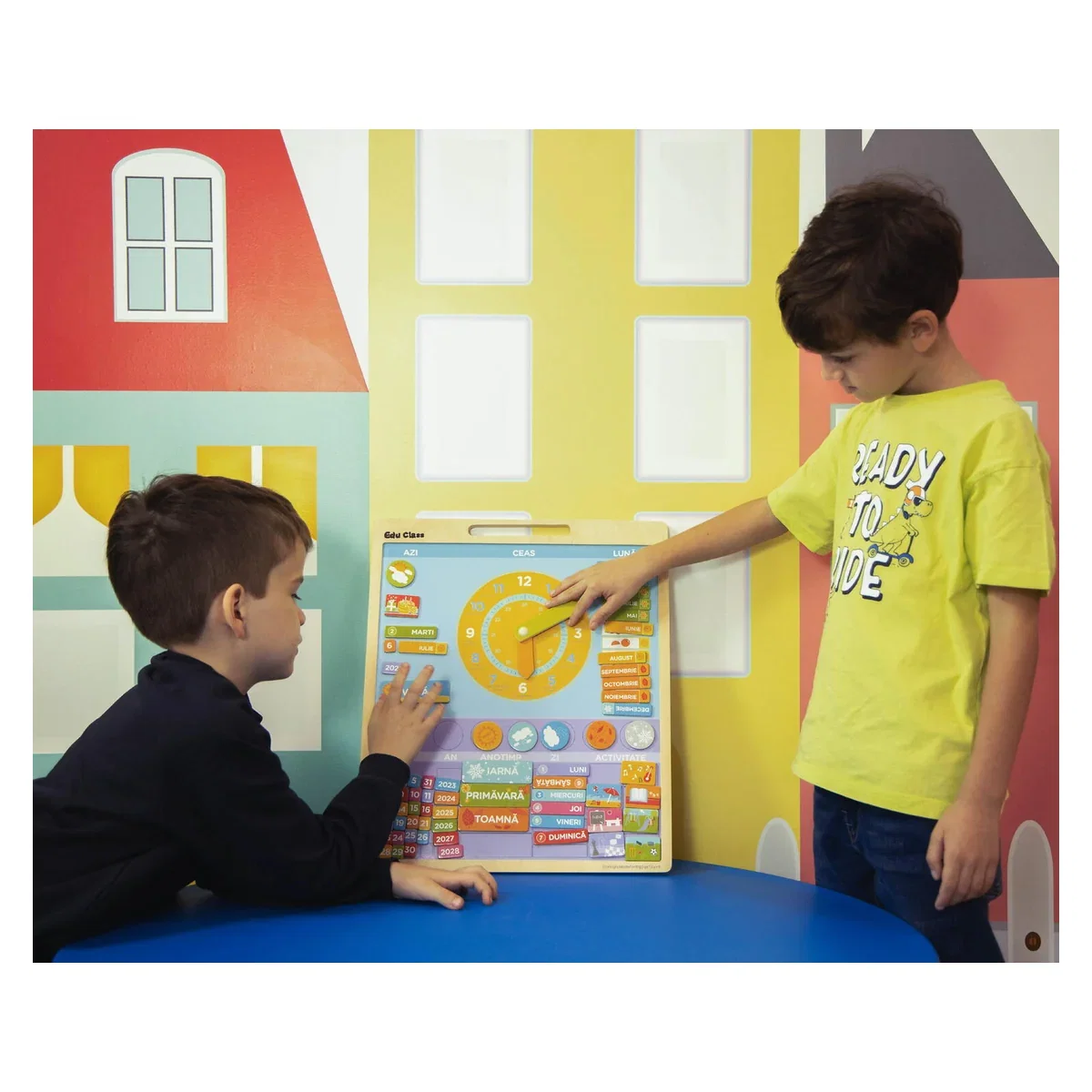 Calendar magnetic vremea - limba romana BIGJIGS Toys 8 ani [6]