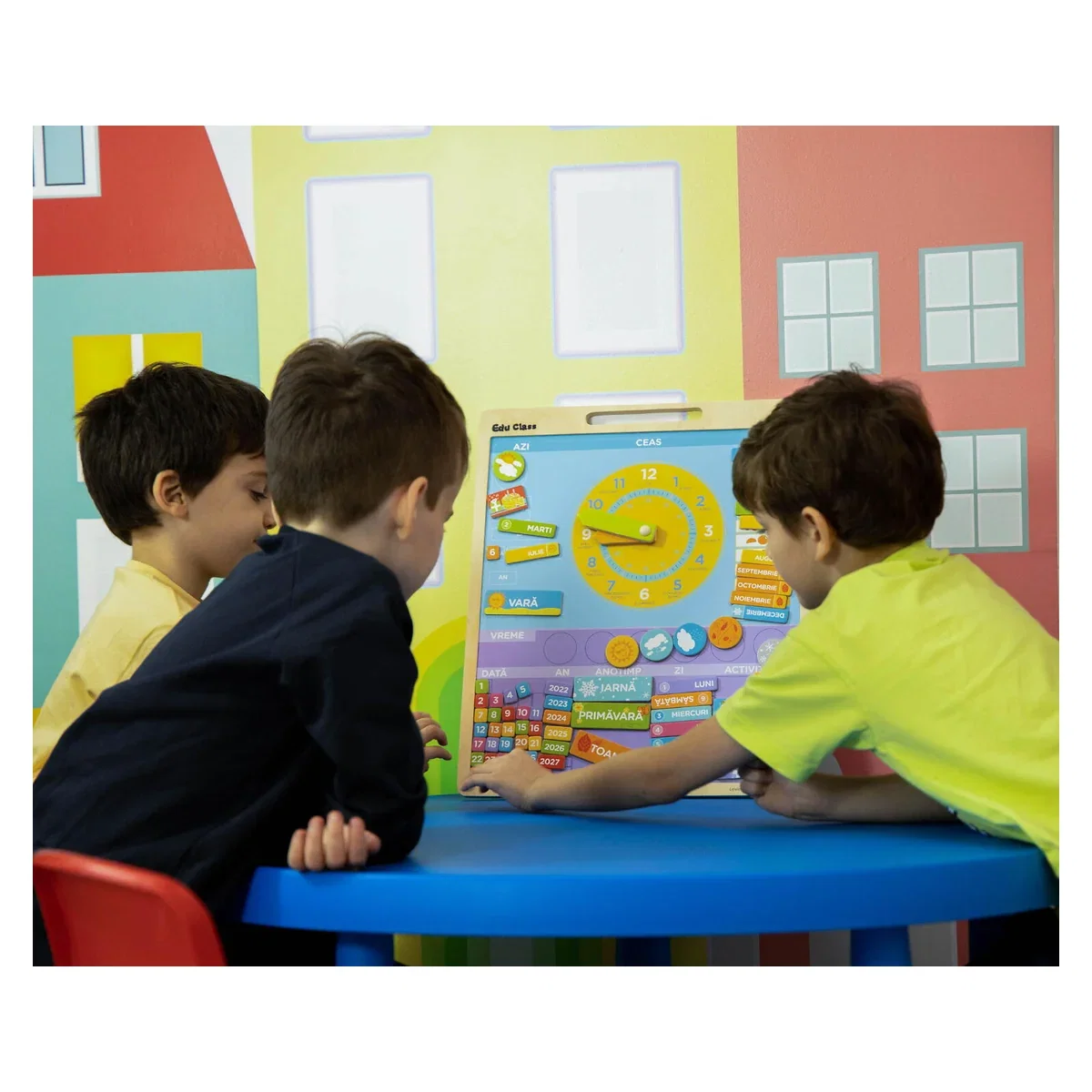 Calendar magnetic vremea - limba romana BIGJIGS Toys 8 ani [5]