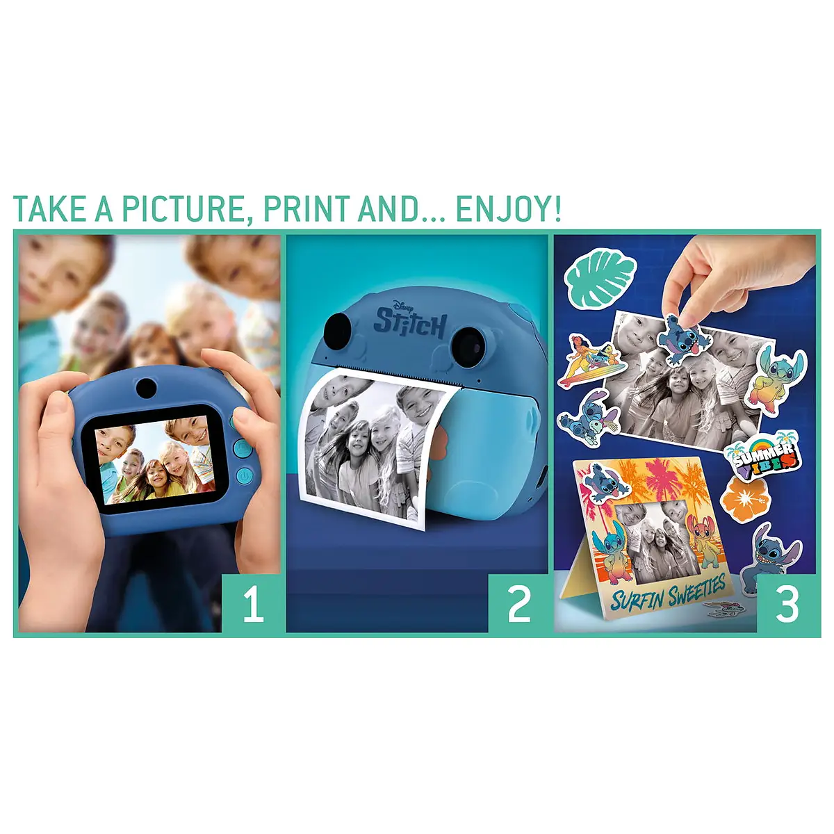 Camera foto instant - Stitch LISCIANI 5 ani+ [5]
