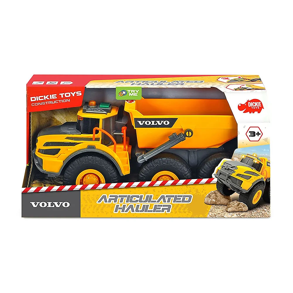 Camion basculant Dickie Toys Volvo Articulated Hauler 3 ani + [5]