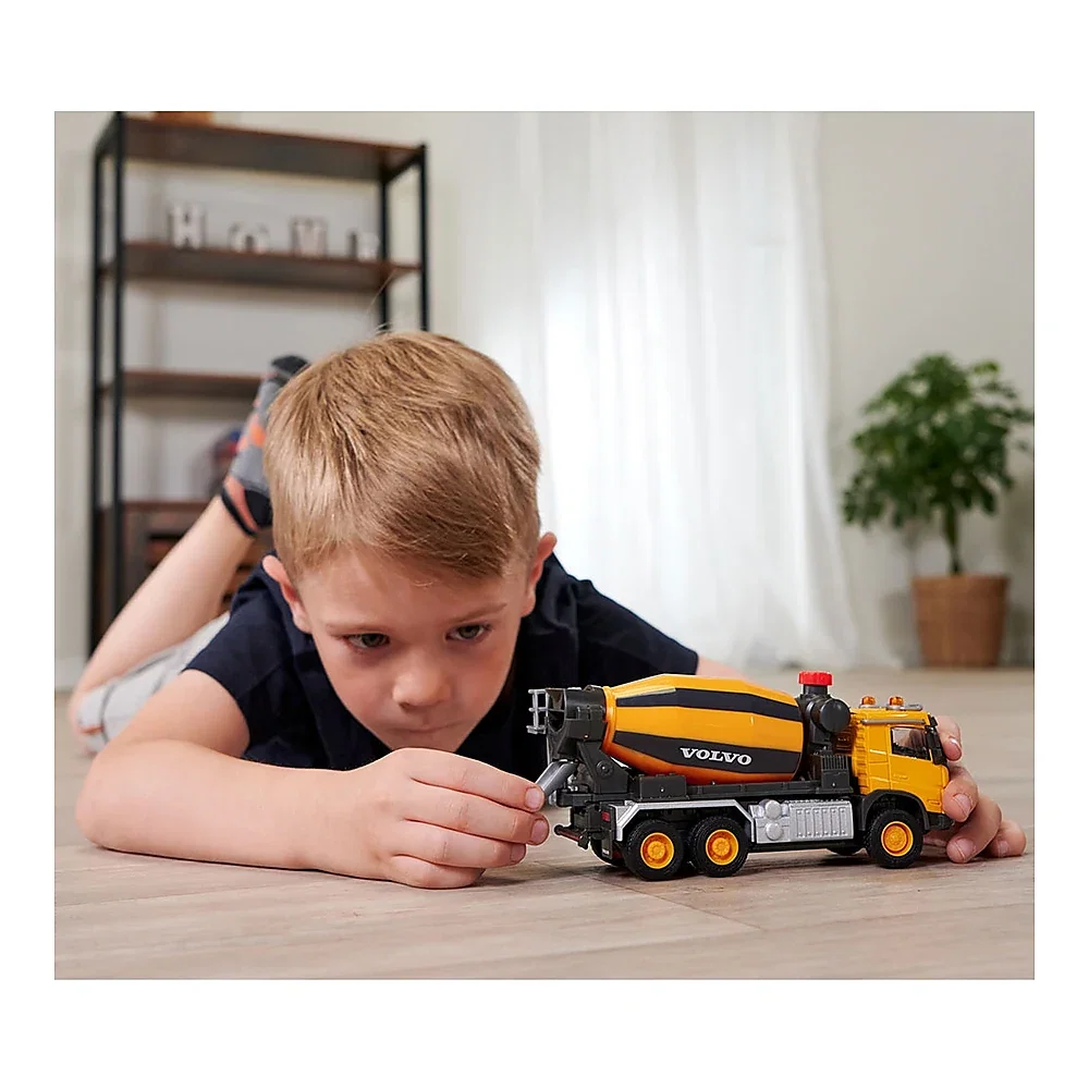 Camion betoniera Majorette Volvo Cement Mixer 3 ani + [5]