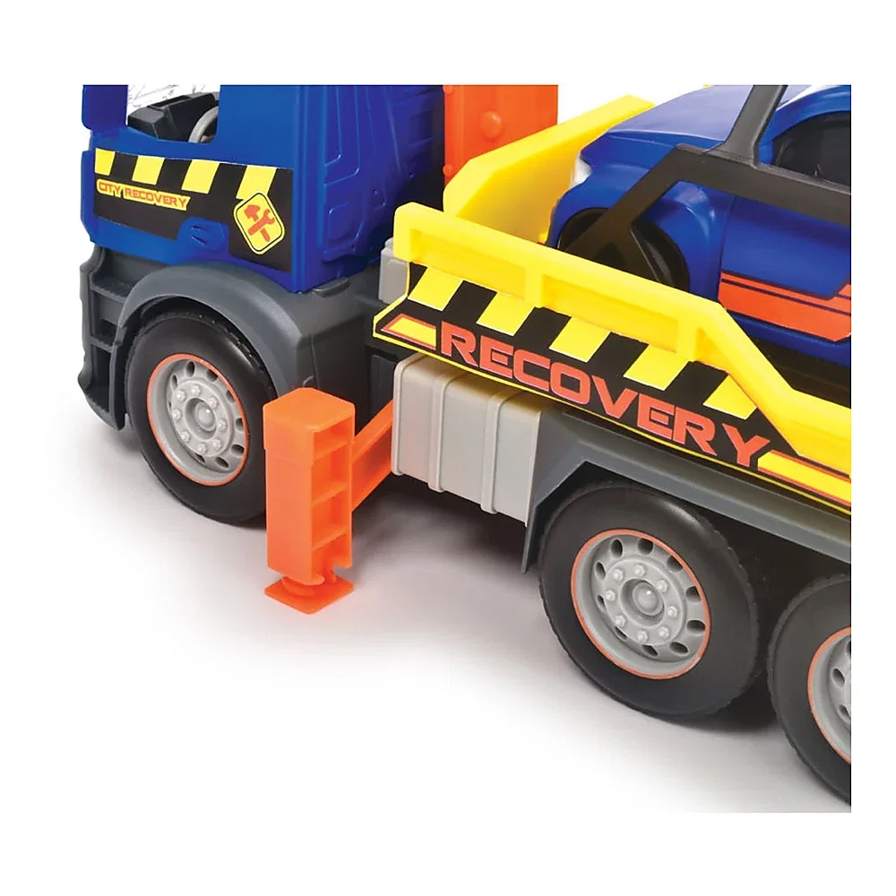 Camion de tractare Dickie Toys Mercedes Recovery cu masinuta 3 ani + [4]