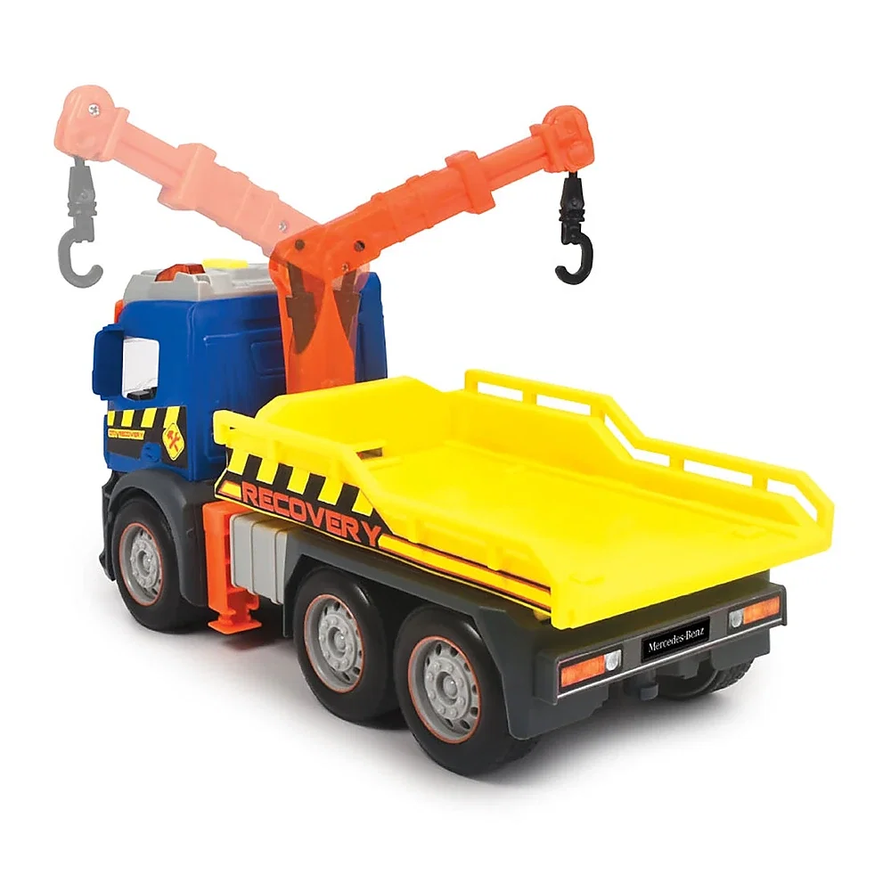 Camion de tractare Dickie Toys Mercedes Recovery cu masinuta 3 ani + [2]