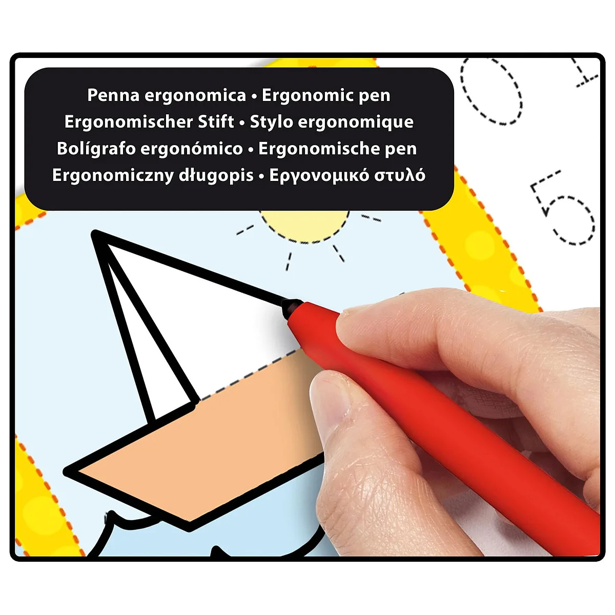 Carioca ergonomica Montessori LISCIANI 6 ani [3]