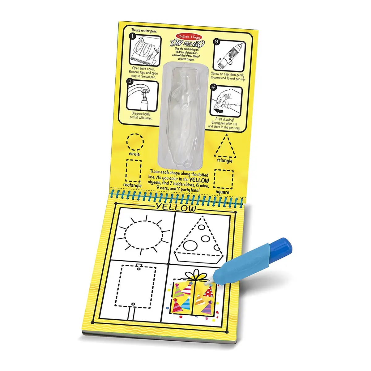 Carnet Apa magica Forme si culori - Melissa and Doug [2]