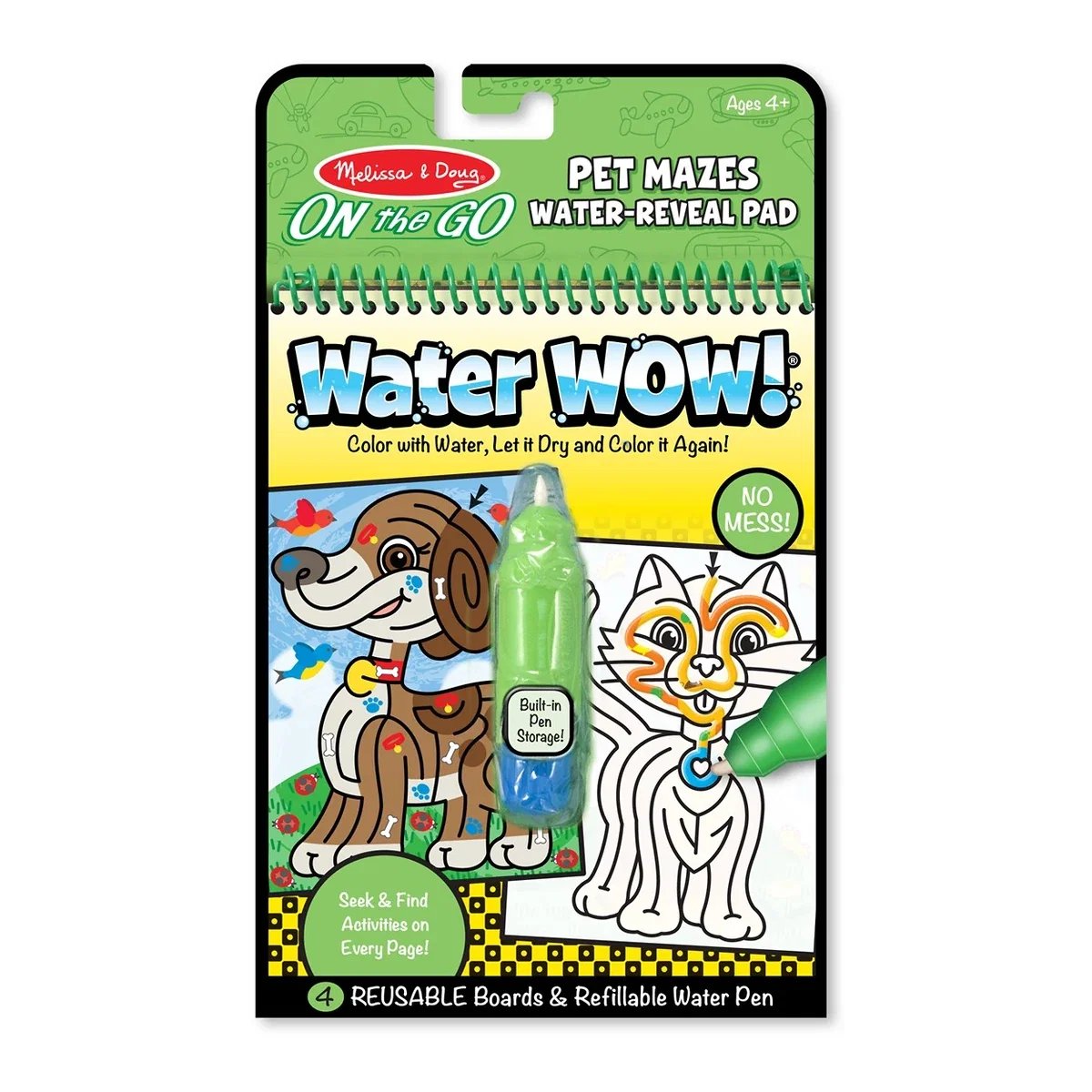 Arta si creativitate - Carnet Apa magica Labirint - Melissa and Doug