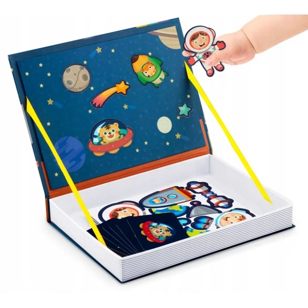 Carte magnetica tip puzzle Cosmos Ricokids 3 ani+ [3]