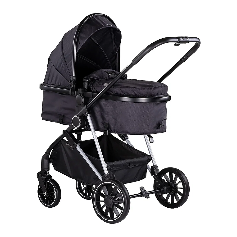 Carucioare 2 in 1 - Carucior Aura 2 in 1 - Chipolino, Blackberry 0 luni