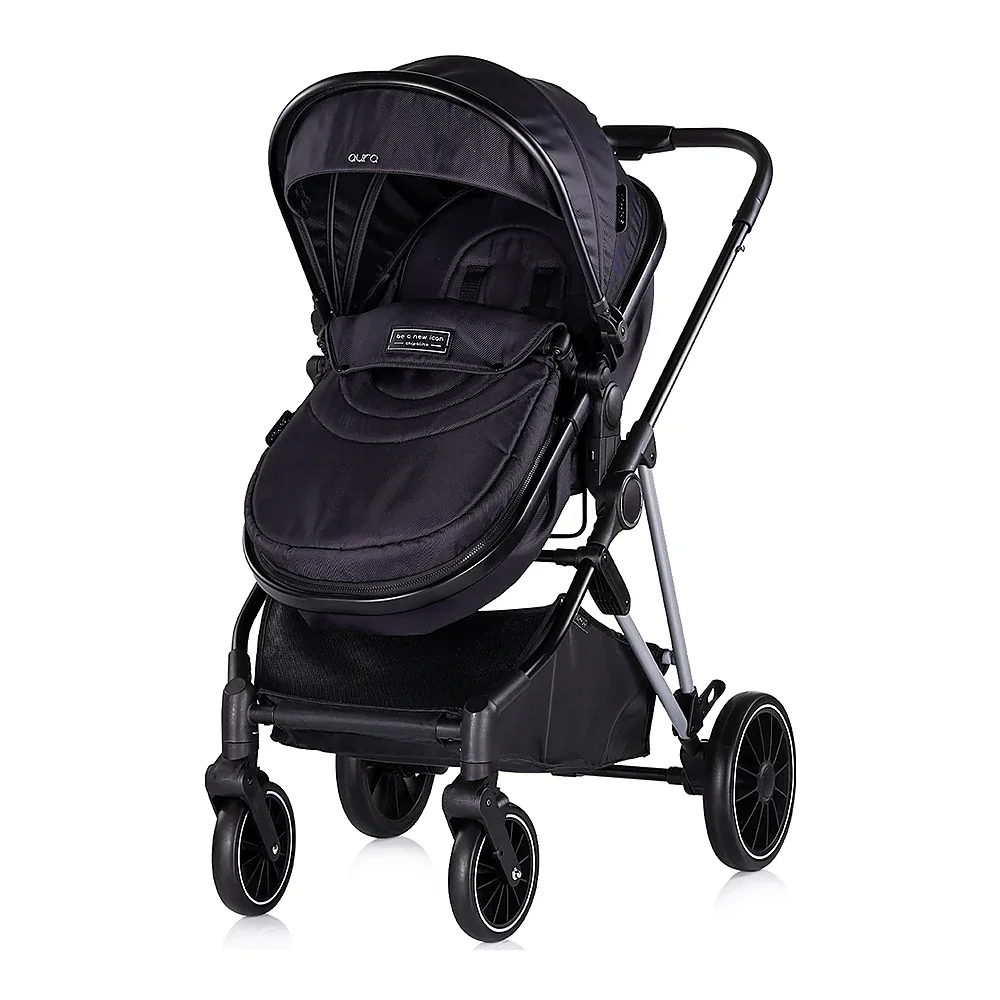 Carucior Aura 2 in 1 - Chipolino, Blackberry 0 luni [2]