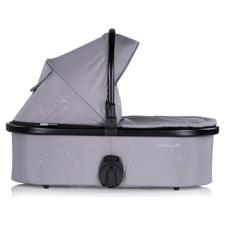 Carucior Bebe 3 in 1 Chipolino Marbella Cloud Grey, cu Landou, Scaun Auto i-Size si Geanta 0 luni [14]
