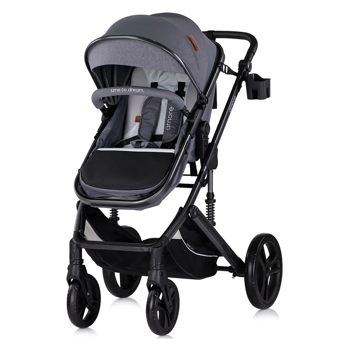 Carucior Chipolino Amore 2 in 1 - Cloud grey 0 luni [1]