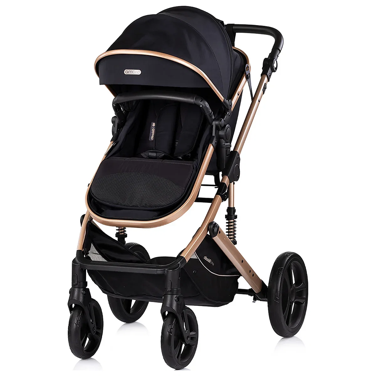 Carucior Chipolino Amore 2 in 1 noir 0 luni [1]