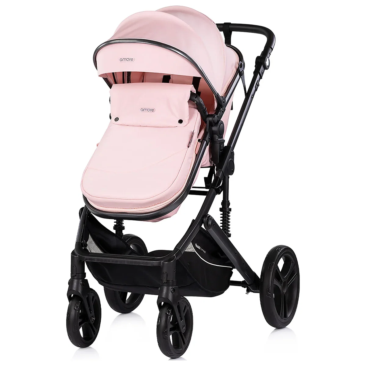 Carucior Chipolino Amore 2 in 1 powder pink 0 luni [2]