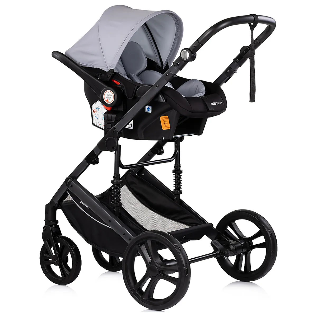 Carucior Chipolino Amore 3 in 1 platinum 0 luni [10]