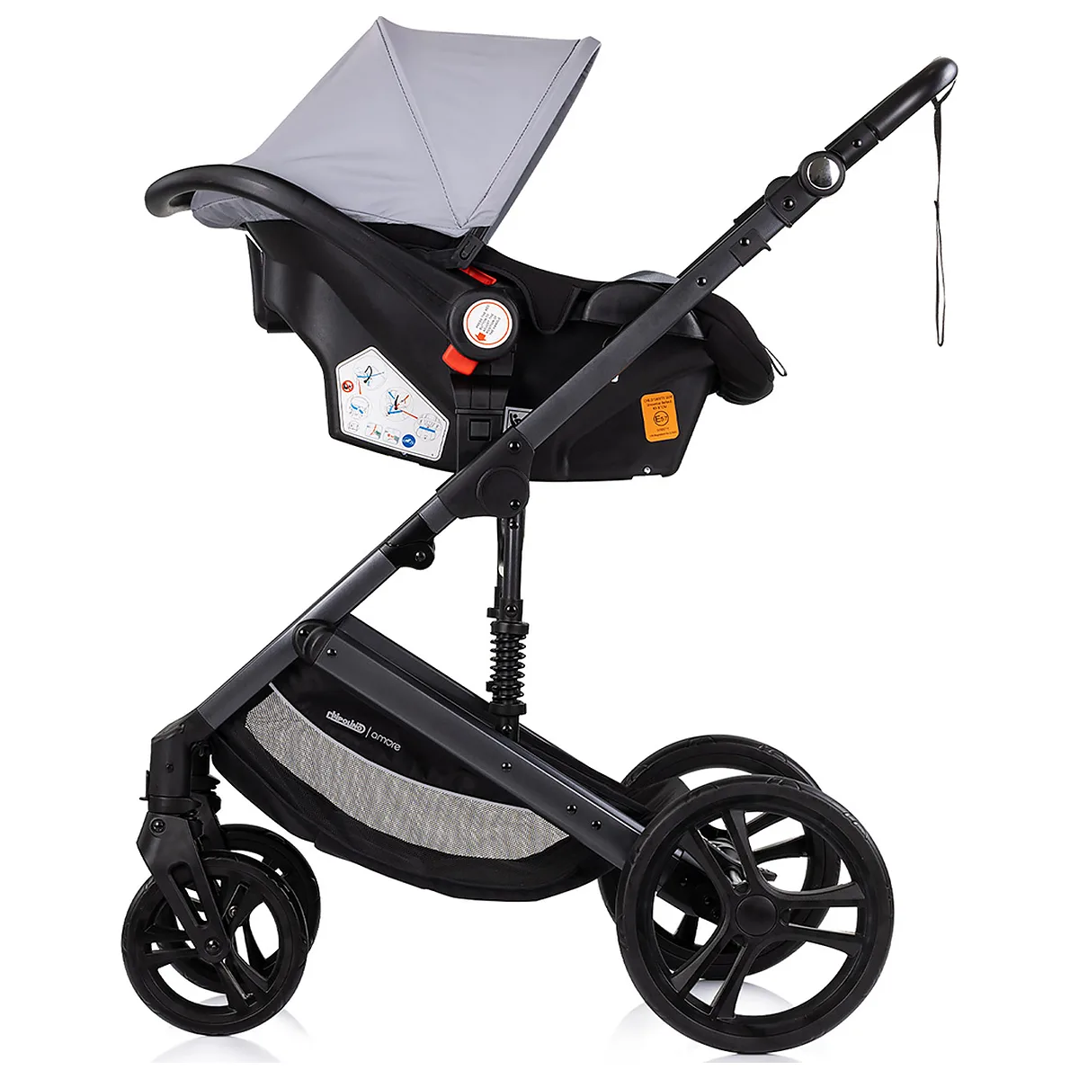 Carucior Chipolino Amore 3 in 1 platinum 0 luni [9]