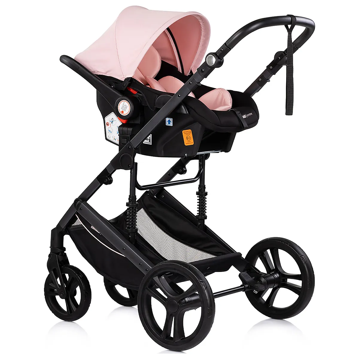 Carucior Chipolino Amore 3 in 1 powder pink 0 luni [10]