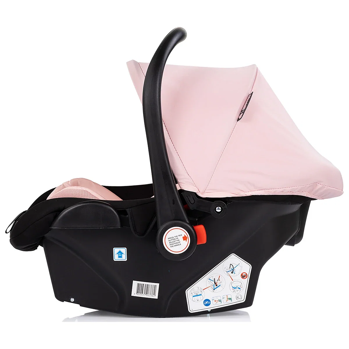 Carucior Chipolino Amore 3 in 1 powder pink 0 luni [14]