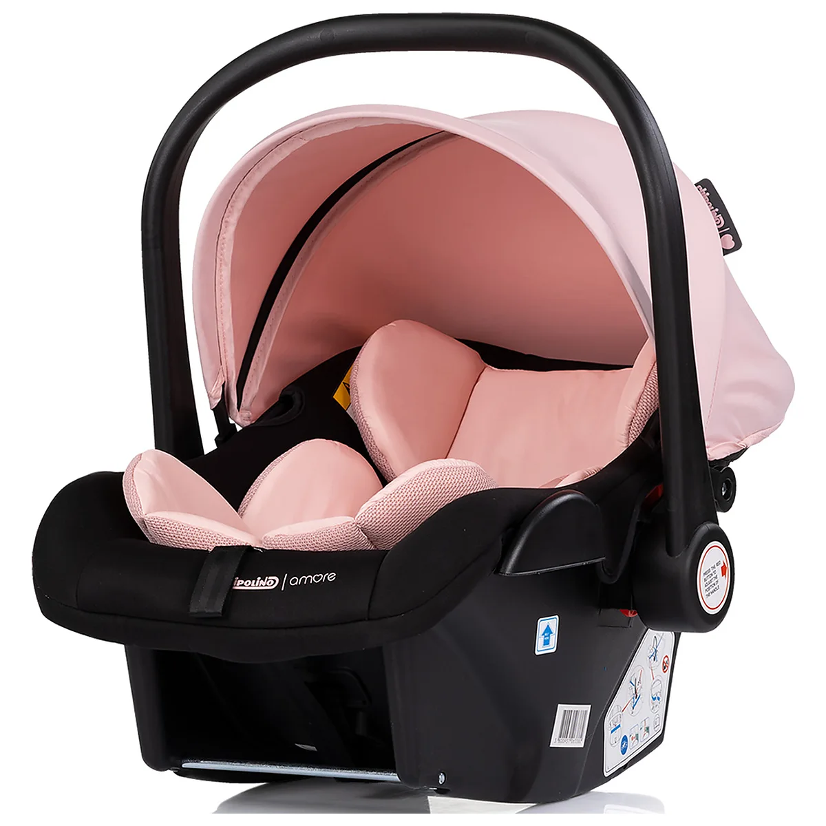 Carucior Chipolino Amore 3 in 1 powder pink 0 luni [13]