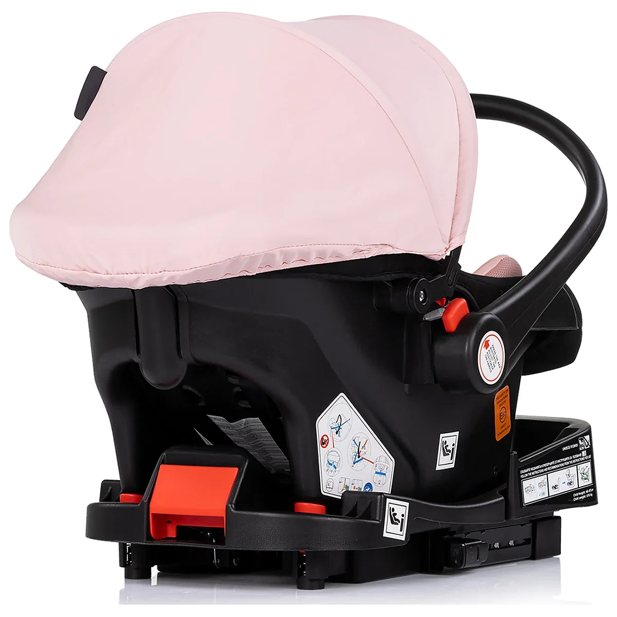 Carucior Chipolino Amore 3 in 1 powder pink 0 luni [16]