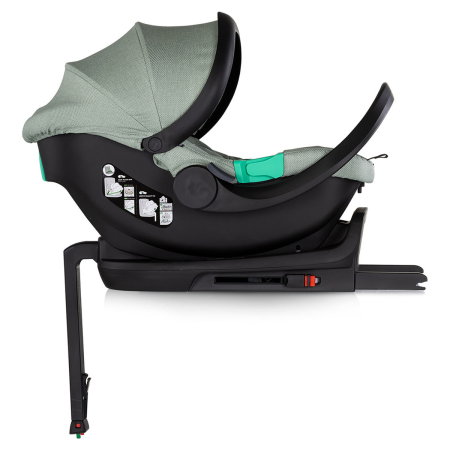 Carucior Chipolino Aurora 3 in 1, pana la 22 kg, scoica auto i-size, cadru usor, pliere usoara, husa picioare, sezut reversibil, gentuta inclusa, Matcha [23]