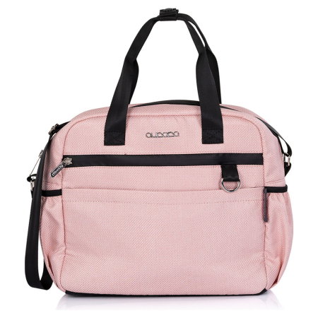 Carucior Chipolino Aurora 3 in 1, pana la 22 kg, scoica auto i-size, cadru usor, pliere usoara, husa picioare, sezut reversibil, gentuta inclusa, Powder pink - roz [17]