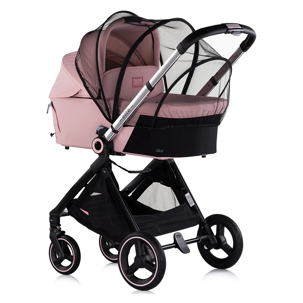 Carucior Chipolino Elite 3 in 1 pink marshmallow 0 luni [2]