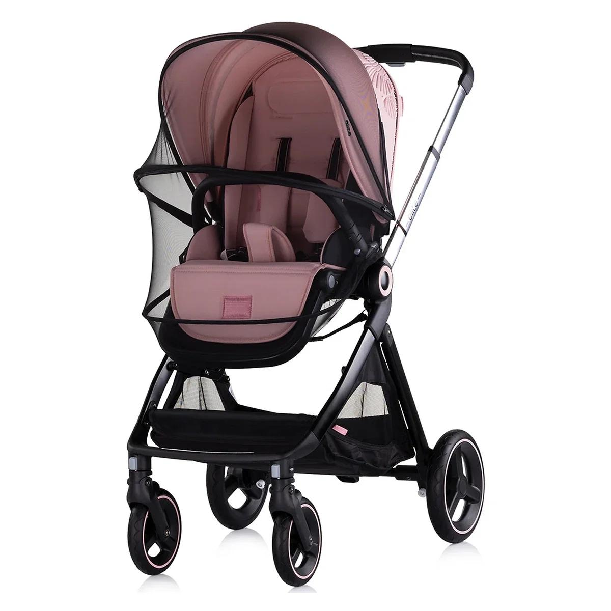 Carucior Chipolino Elite 3 in 1 pink marshmallow 0 luni [7]