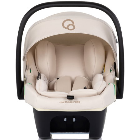 Carucior Chipolino Euphoria 3 in 1, de la nastere pana la 22 kg, include scoica auto i-size, cadru usor, pliere usoara, husa de picioare si geanta incluse, Cashmere [18]