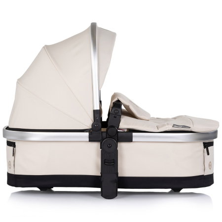 Carucior Chipolino Euphoria 3 in 1, de la nastere pana la 22 kg, include scoica auto i-size, cadru usor, pliere usoara, husa de picioare si geanta incluse, Cashmere [15]