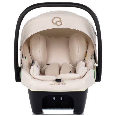Carucior Chipolino Euphoria 3 in 1, de la nastere pana la 22 kg, include scoica auto i-size, cadru usor, pliere usoara, husa de picioare si geanta incluse, Cashmere [18]