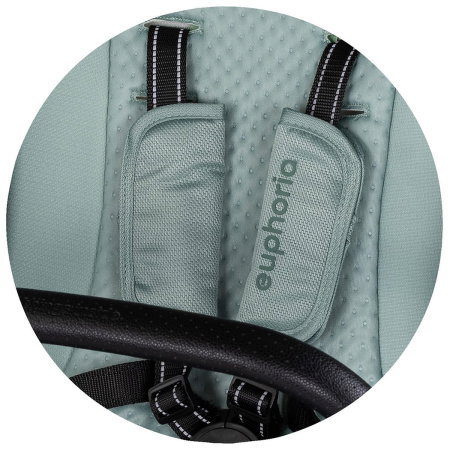 Carucior Chipolino Euphoria 3 in 1, de la nastere pana la 22 kg, include scoica auto i-size, cadru usor, pliere usoara, husa de picioare si geanta incluse, Matcha [25]
