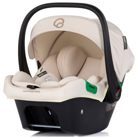 Carucior Chipolino Euphoria 3 in 1, de la nastere pana la 22 kg, include scoica auto i-size, cadru usor, pliere usoara, husa de picioare si geanta incluse, Cashmere [16]