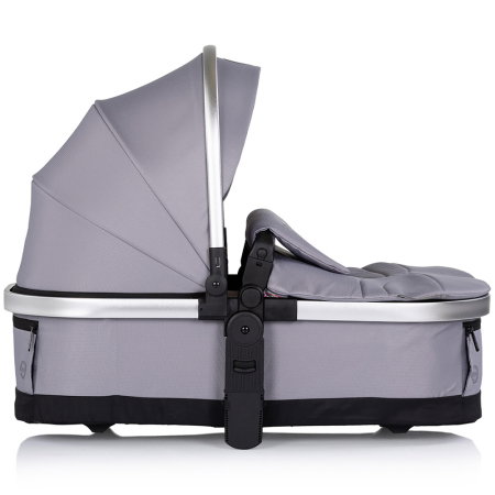 Carucior Chipolino Euphoria 3 in 1, de la nastere pana la 22 kg, include scoica auto i-size, cadru usor, pliere usoara, husa de picioare si geanta incluse, Platinum [15]