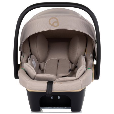 Carucior Chipolino Euphoria 3 in 1, de la nastere pana la 22 kg, include scoica auto i-size, cadru usor, pliere usoara, husa de picioare si geanta incluse, Latte [18]