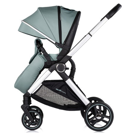 Carucior Chipolino Euphoria 3 in 1, de la nastere pana la 22 kg, include scoica auto i-size, cadru usor, pliere usoara, husa de picioare si geanta incluse, Matcha [8]