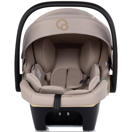 Carucior Chipolino Euphoria 3 in 1, de la nastere pana la 22 kg, include scoica auto i-size, cadru usor, pliere usoara, husa de picioare si geanta incluse, Latte [18]