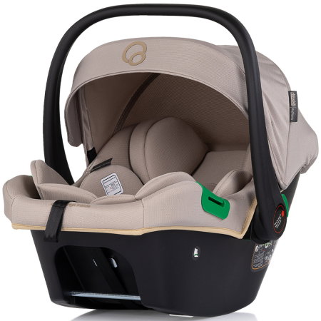Carucior Chipolino Euphoria 3 in 1, de la nastere pana la 22 kg, include scoica auto i-size, cadru usor, pliere usoara, husa de picioare si geanta incluse, Latte [16]