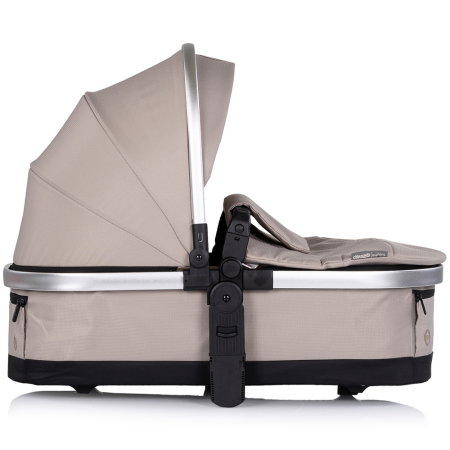 Carucior Chipolino Euphoria 3 in 1, de la nastere pana la 22 kg, include scoica auto i-size, cadru usor, pliere usoara, husa de picioare si geanta incluse, Latte [15]
