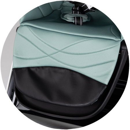 Carucior Chipolino Euphoria 3 in 1, de la nastere pana la 22 kg, include scoica auto i-size, cadru usor, pliere usoara, husa de picioare si geanta incluse, Matcha [24]