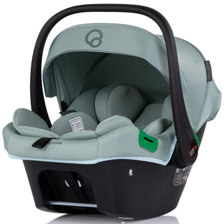 Carucior Chipolino Euphoria 3 in 1, de la nastere pana la 22 kg, include scoica auto i-size, cadru usor, pliere usoara, husa de picioare si geanta incluse, Matcha [16]