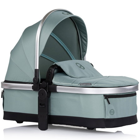 Carucior Chipolino Euphoria 3 in 1, de la nastere pana la 22 kg, include scoica auto i-size, cadru usor, pliere usoara, husa de picioare si geanta incluse, Matcha [14]