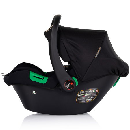 Carucior Chipolino Euphoria 3 in 1, de la nastere pana la 22 kg, include scoica auto i-size, cadru usor, pliere usoara, husa de picioare si geanta incluse, Noir [17]