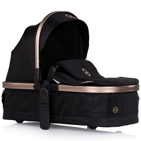 Carucior Chipolino Euphoria 3 in 1, de la nastere pana la 22 kg, include scoica auto i-size, cadru usor, pliere usoara, husa de picioare si geanta incluse, Noir [14]