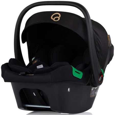Carucior Chipolino Euphoria 3 in 1, de la nastere pana la 22 kg, include scoica auto i-size, cadru usor, pliere usoara, husa de picioare si geanta incluse, Noir [16]